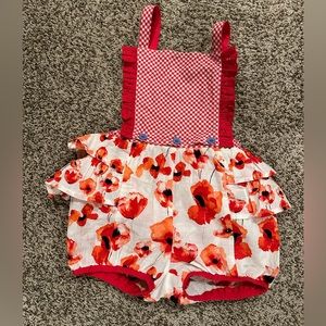 Matilda Jane 18-24m bubble romper, top half unbuttons and is reversible